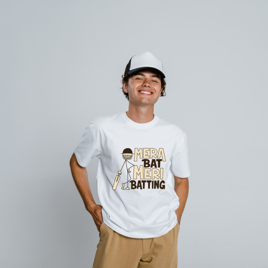 Mera Bat, Meri Batting T-Shirt for Men